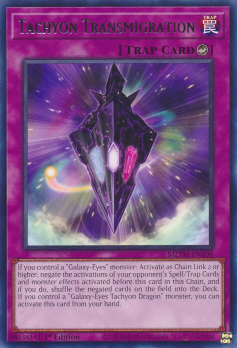 Tachyon Transmigration [MZTM-EN106] Rare | The CG Realm