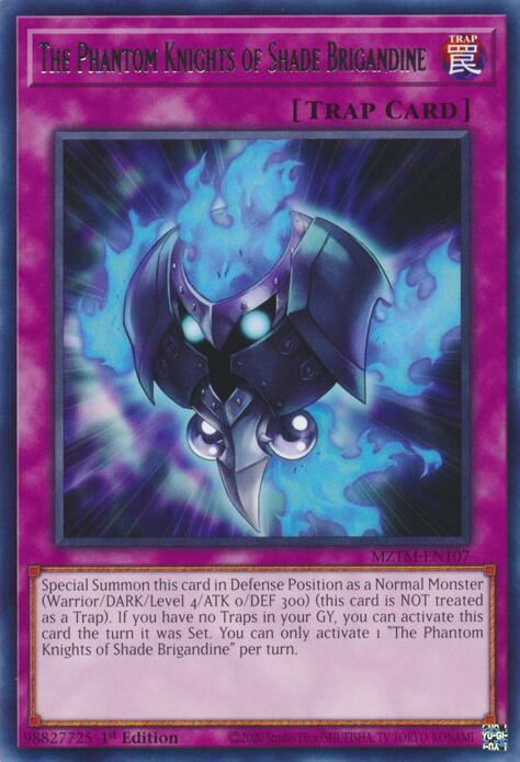 The Phantom Knights of Shade Brigandine [MZTM-EN107] Rare | The CG Realm