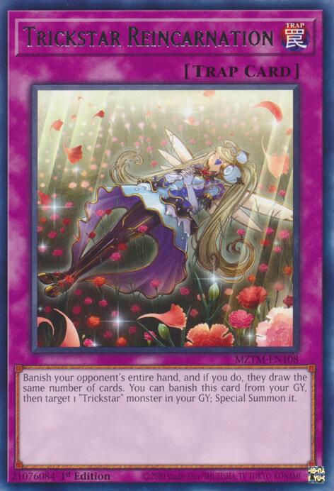 Trickstar Reincarnation [MZTM-EN108] Rare | The CG Realm