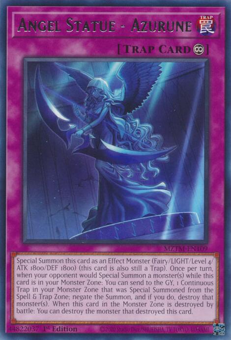 Angel Statue - Azurune [MZTM-EN109] Rare | The CG Realm