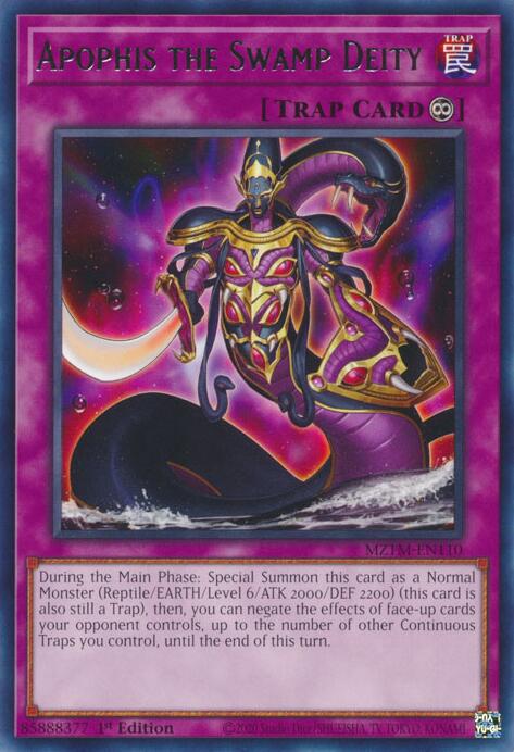 Apophis the Swamp Deity [MZTM-EN110] Rare | The CG Realm