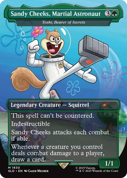 Sandy Cheeks, Martial Astronaut - Toski, Bearer of Secrets [Secret Lair Drop Series] | The CG Realm