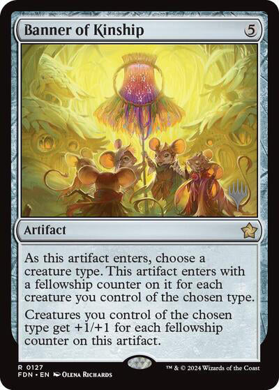 Banner of Kinship (Promo Pack) [Foundations Promos] | The CG Realm