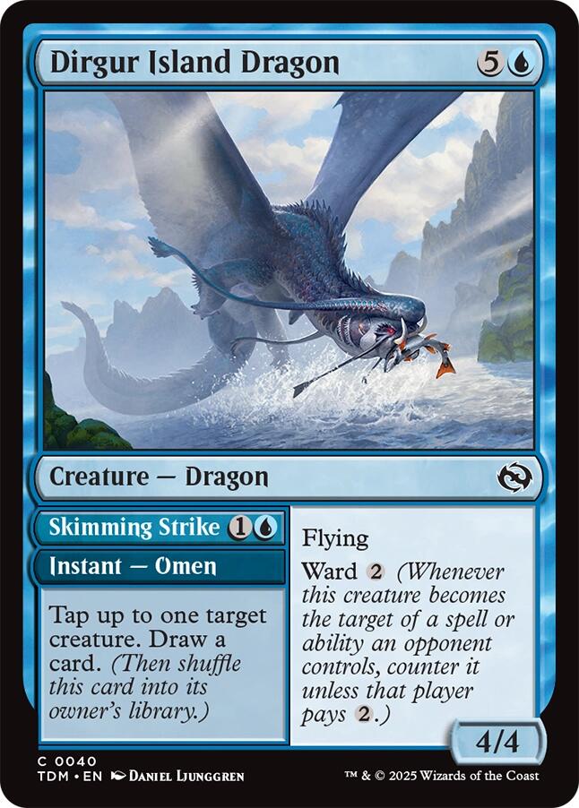 Dirgur Island Dragon [Tarkir: Dragonstorm] | The CG Realm