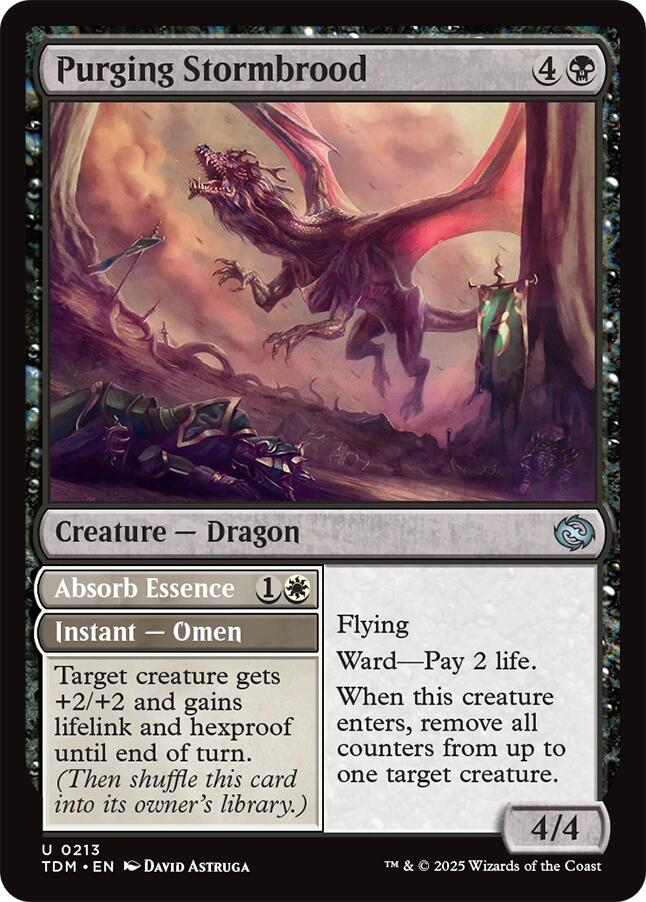 Purging Stormbrood [Tarkir: Dragonstorm] | The CG Realm