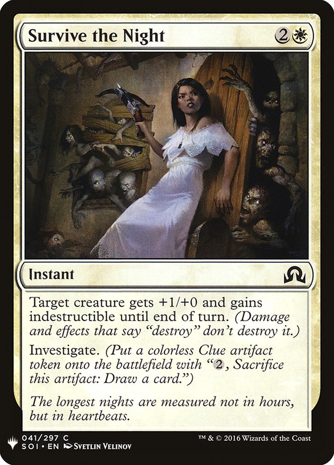 Survive the Night [Mystery Booster] | The CG Realm