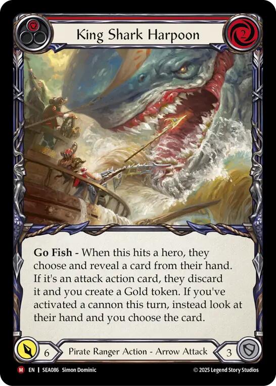 King Shark Harpoon [SEA086] (High Seas) | The CG Realm