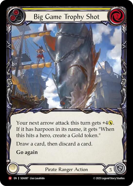 Big Game Trophy Shot [SEA087] (High Seas)  Rainbow Foil | The CG Realm