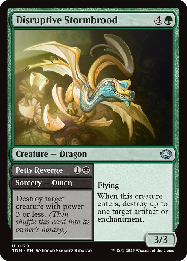 Disruptive Stormbrood [Tarkir: Dragonstorm] | The CG Realm