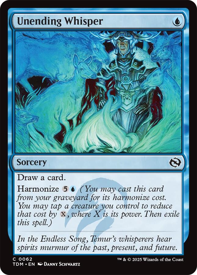 Unending Whisper [Tarkir: Dragonstorm] | The CG Realm