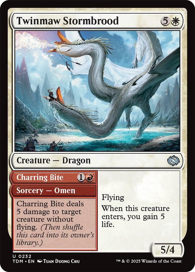 Twinmaw Stormbrood [Tarkir: Dragonstorm] | The CG Realm