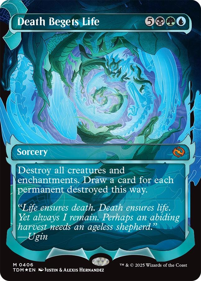 Death Begets Life (Showcase) [Tarkir: Dragonstorm] | The CG Realm