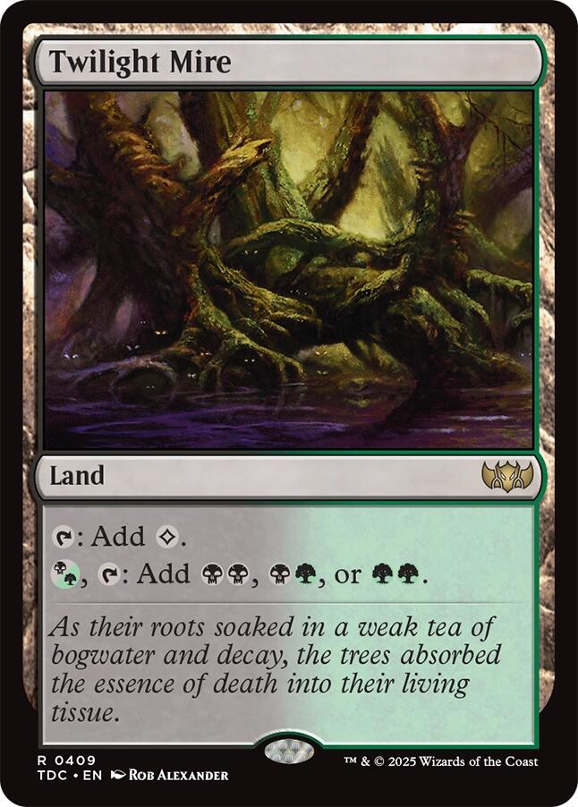 Twilight Mire [Tarkir: Dragonstorm Commander] | The CG Realm