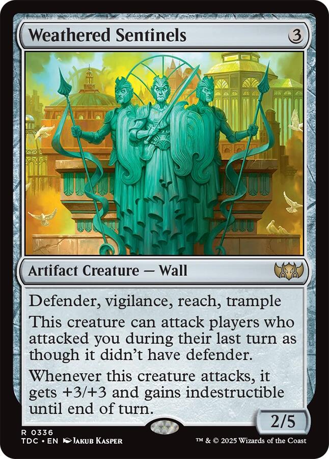Weathered Sentinels [Tarkir: Dragonstorm Commander] | The CG Realm