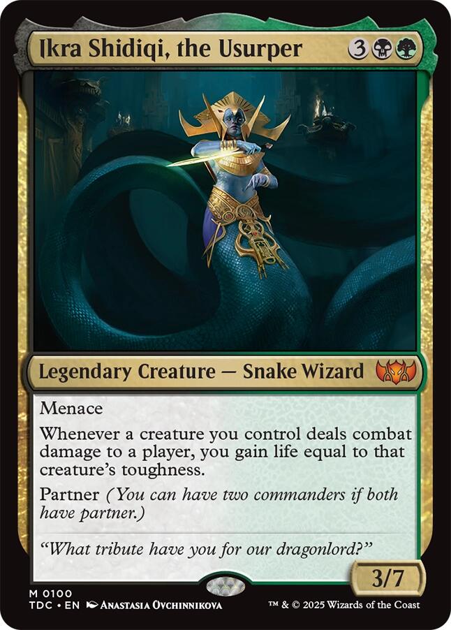 Ikra Shidiqi, the Usurper [Tarkir: Dragonstorm Commander] | The CG Realm