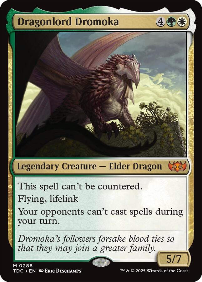 Dragonlord Dromoka [Tarkir: Dragonstorm Commander] | The CG Realm
