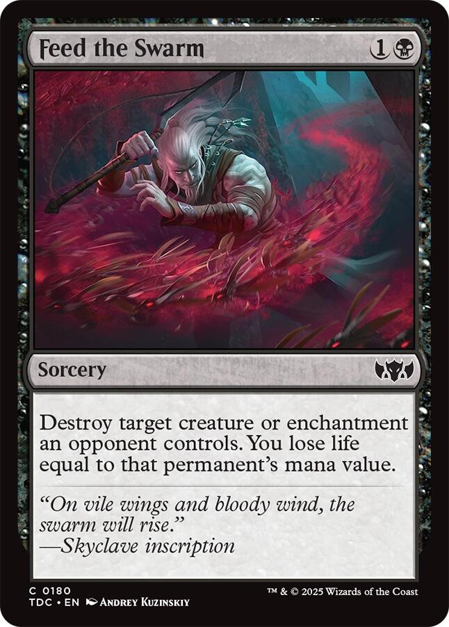 Feed the Swarm [Tarkir: Dragonstorm Commander] | The CG Realm