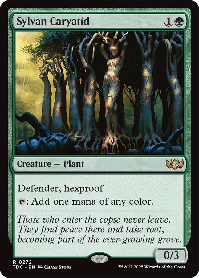 Sylvan Caryatid [Tarkir: Dragonstorm Commander] | The CG Realm