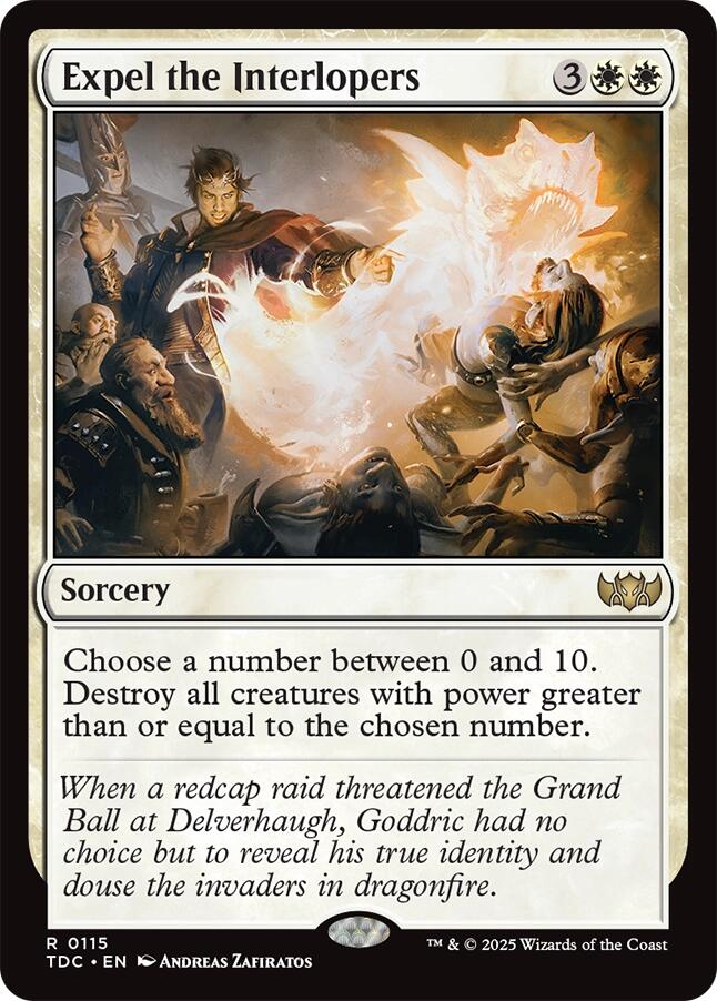 Expel the Interlopers [Tarkir: Dragonstorm Commander] | The CG Realm