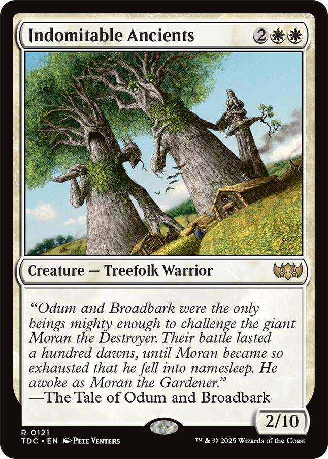 Indomitable Ancients [Tarkir: Dragonstorm Commander] | The CG Realm