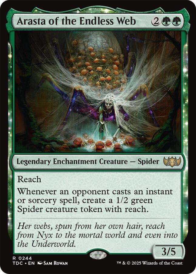 Arasta of the Endless Web [Tarkir: Dragonstorm Commander] | The CG Realm