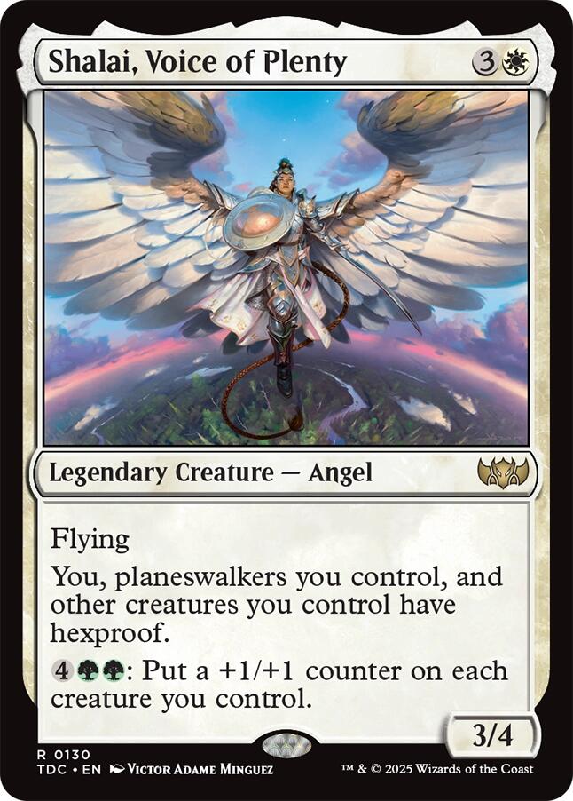 Shalai, Voice of Plenty [Tarkir: Dragonstorm Commander] | The CG Realm