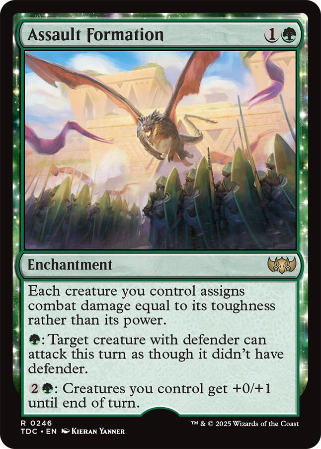 Assault Formation [Tarkir: Dragonstorm Commander] | The CG Realm