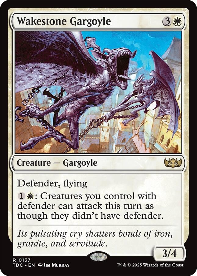 Wakestone Gargoyle [Tarkir: Dragonstorm Commander] | The CG Realm