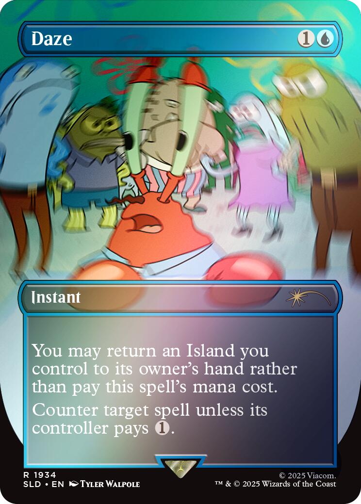 Daze (Rainbow Foil) [Secret Lair Drop Series] | The CG Realm