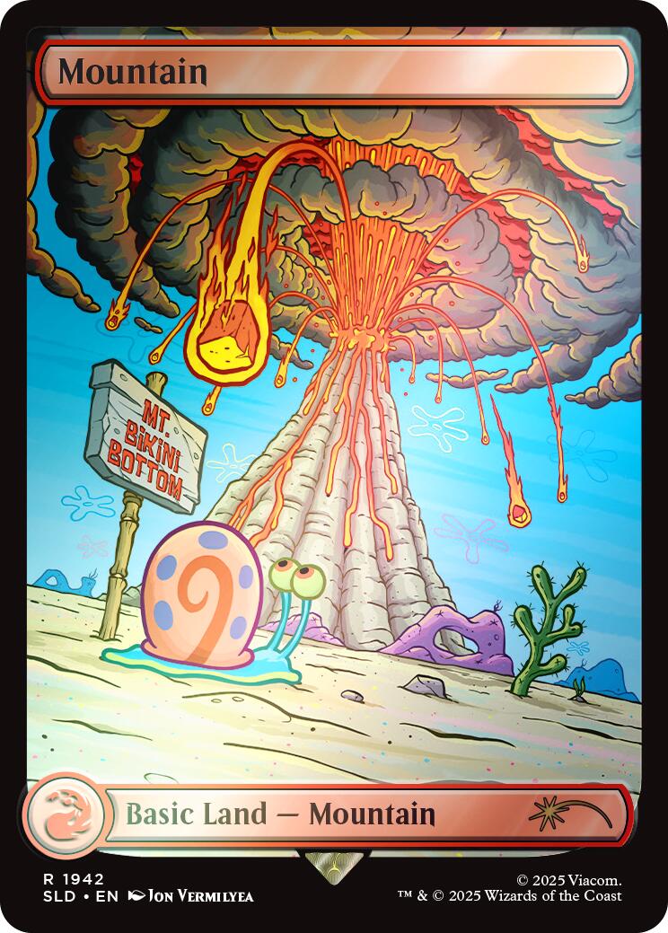 Mountain (1942) (Rainbow Foil) [Secret Lair Drop Series] | The CG Realm