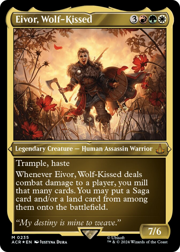 Eivor, Wolf-Kissed (Foil Etched) [Assassin's Creed] | The CG Realm