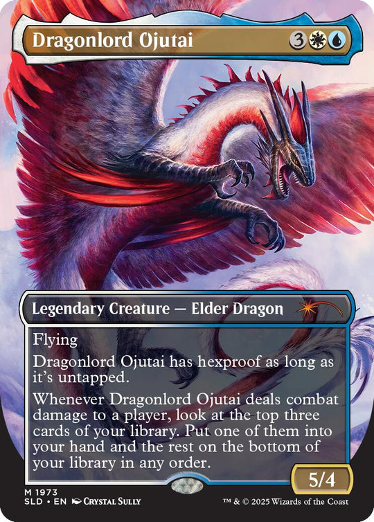 Dragonlord Ojutai (SLD-1973) - Secret Lair Drop (Borderless)