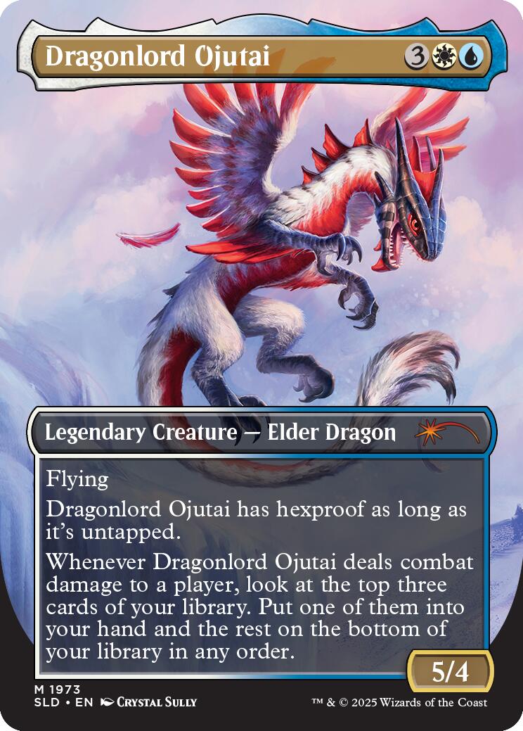 Dragonlord Ojutai (SLD-1973) - Secret Lair Drop (Borderless)