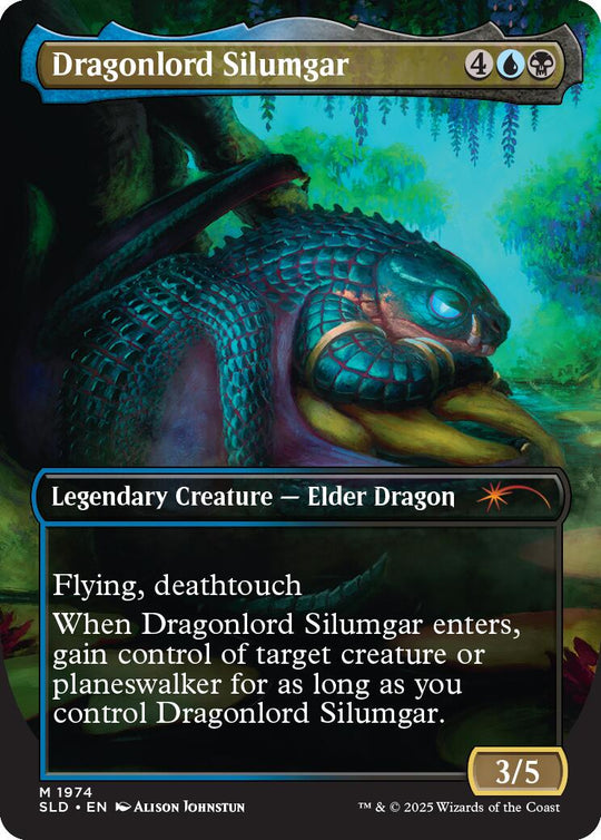 Dragonlord Silumgar (SLD-1974) - Secret Lair Drop (Borderless)