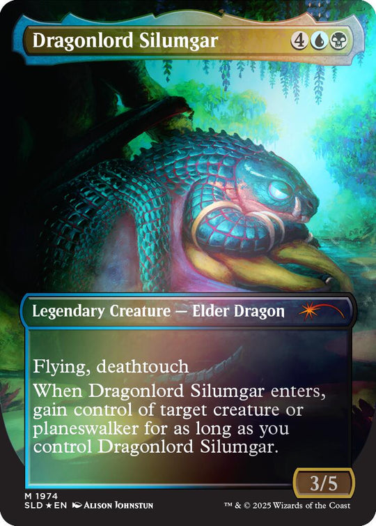 Dragonlord Silumgar (Rainbow Foil) (SLD-1974) - Secret Lair Drop Series Foil