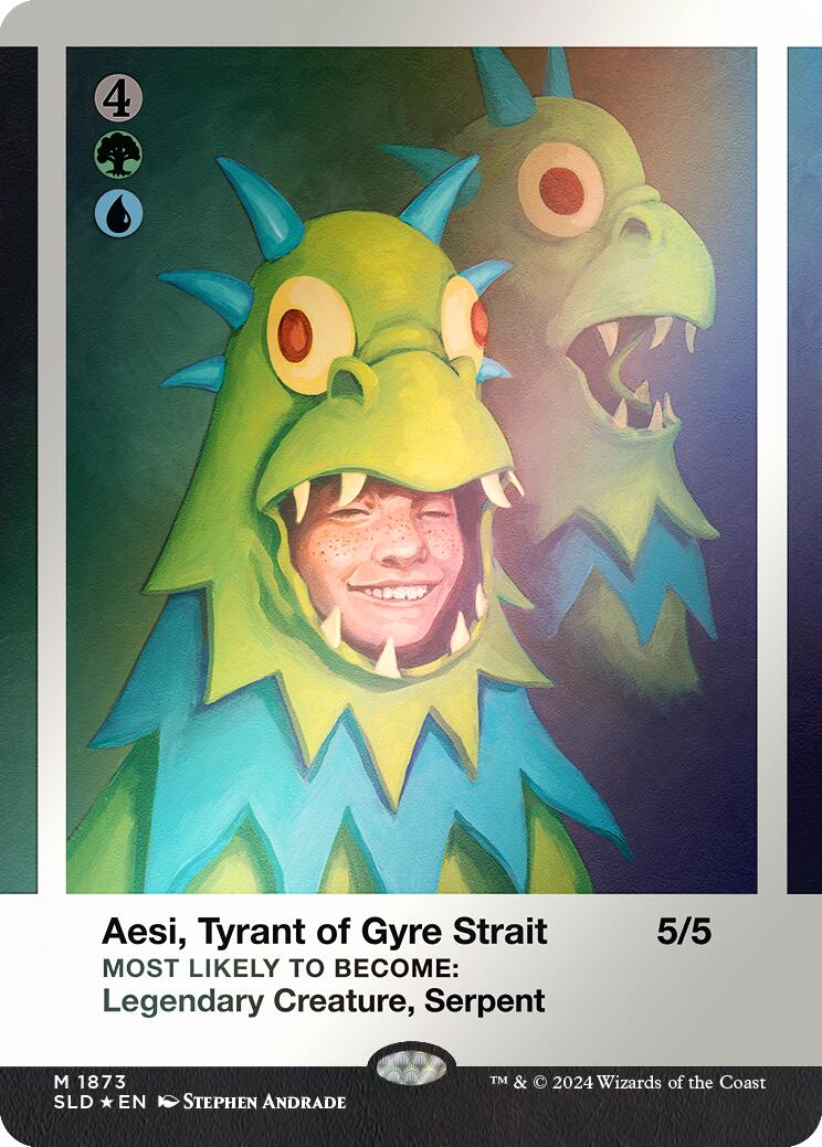 Aesi, Tyrant of Gyre Strait (Rainbow Foil) [Secret Lair Drop Series] | The CG Realm