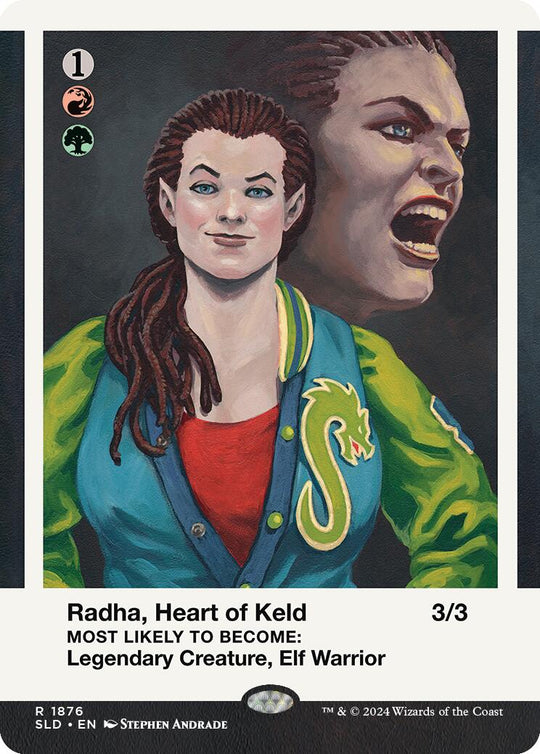 Radha, Heart of Keld (SLD-1876) - Secret Lair Drop (Borderless)