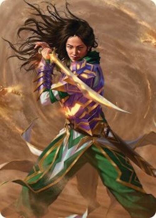 Descendant of Storms Art Card (2/54) [Tarkir: Dragonstorm Art Series] | The CG Realm