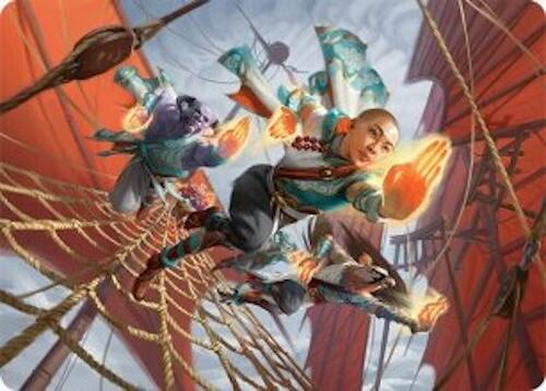 Aligned Heart Art Card (52/54) [Tarkir: Dragonstorm Art Series] | The CG Realm