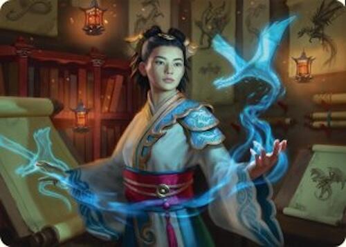 Dragonologist Art Card (6/54) [Tarkir: Dragonstorm Art Series] | The CG Realm