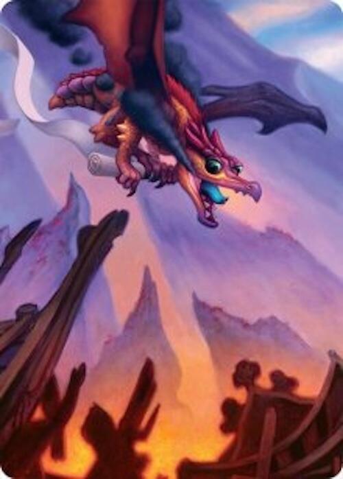 Scavenger Regent Art Card (45/54) [Tarkir: Dragonstorm Art Series] | The CG Realm