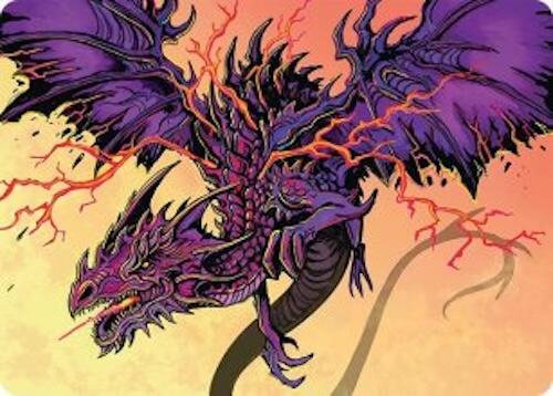 Stormshriek Feral Art Card (35/54) [Tarkir: Dragonstorm Art Series] | The CG Realm