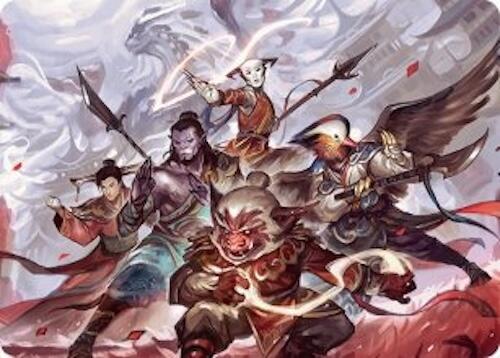 Will of the Jeskai Art Card (54/54) [Tarkir: Dragonstorm Art Series] | The CG Realm