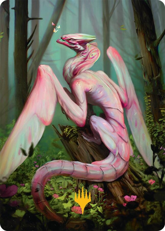 Bloomvine Regent Art Card (46/54) (Gold-Stamped) [Tarkir: Dragonstorm Art Series] | The CG Realm
