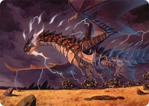 Neriv, Heart of the Storm Art Card (25/54) [Tarkir: Dragonstorm Art Series] | The CG Realm
