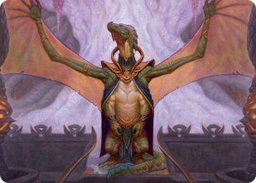 Kheru Goldkeeper Art Card (36/54) [Tarkir: Dragonstorm Art Series] | The CG Realm