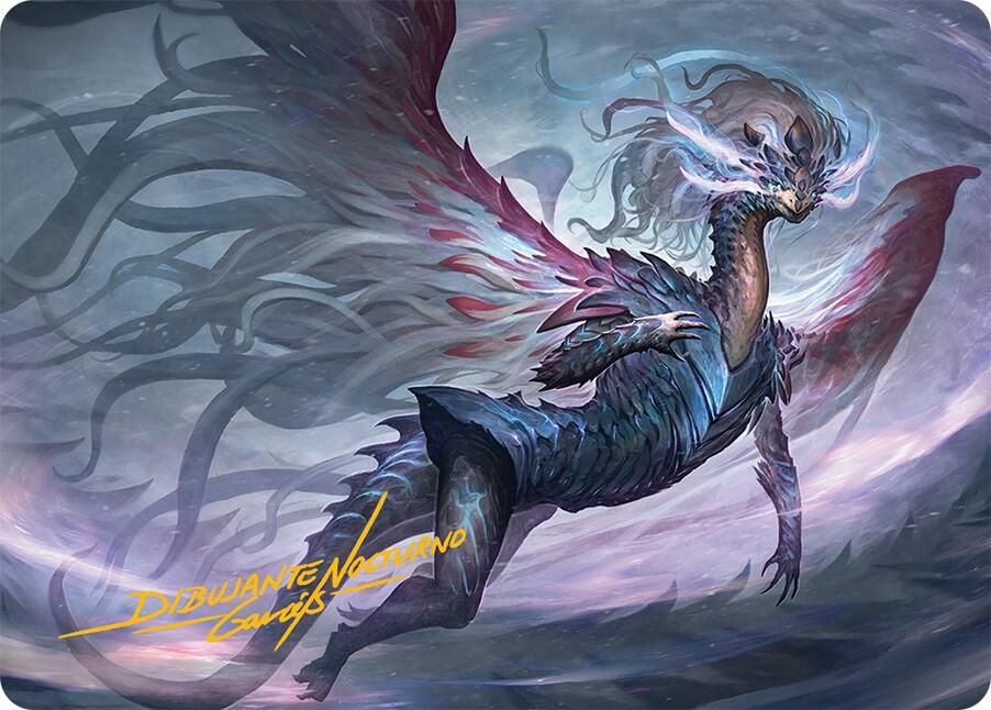 Shiko, Paragon of the Way Art Card (37/54) (Gold-Stamped Signature) [Tarkir: Dragonstorm Art Series] | The CG Realm