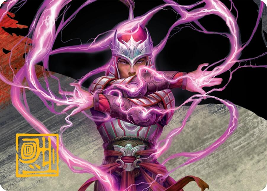 All-Out Assault Art Card (43/54) (Gold-Stamped Signature) [Tarkir: Dragonstorm Art Series] | The CG Realm