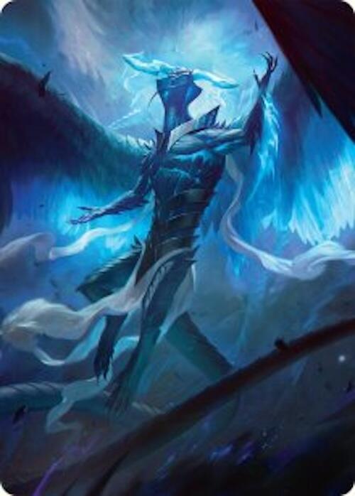 Ugin, Eye of the Storms Art Card (1/54) [Tarkir: Dragonstorm Art Series] | The CG Realm