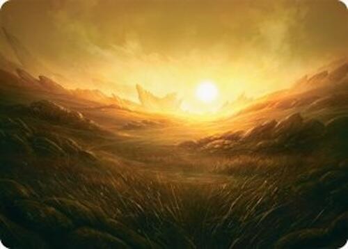 Plains Art Card (31/54) [Tarkir: Dragonstorm Art Series] | The CG Realm